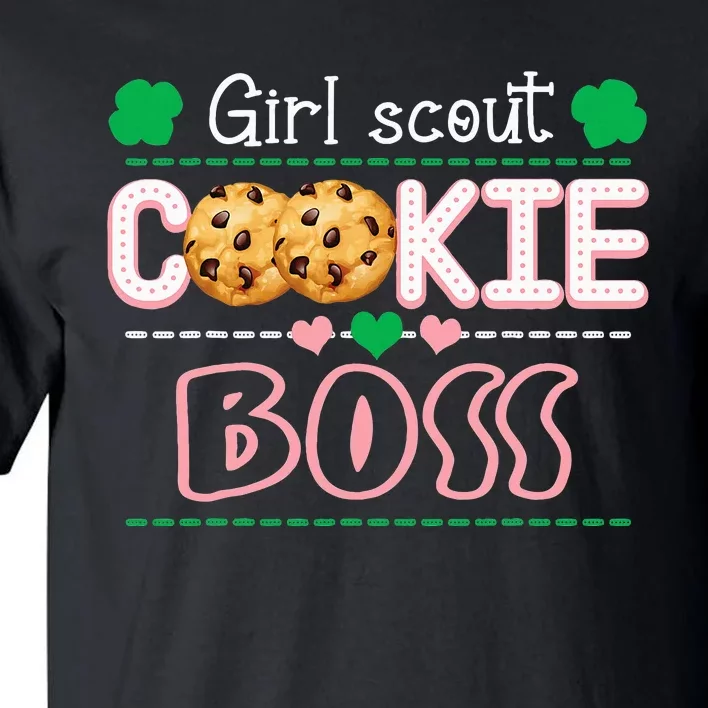 Scout For Cookie Boss Funny Scouting Family Matching Tall T-Shirt