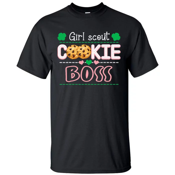 Scout For Cookie Boss Funny Scouting Family Matching Tall T-Shirt