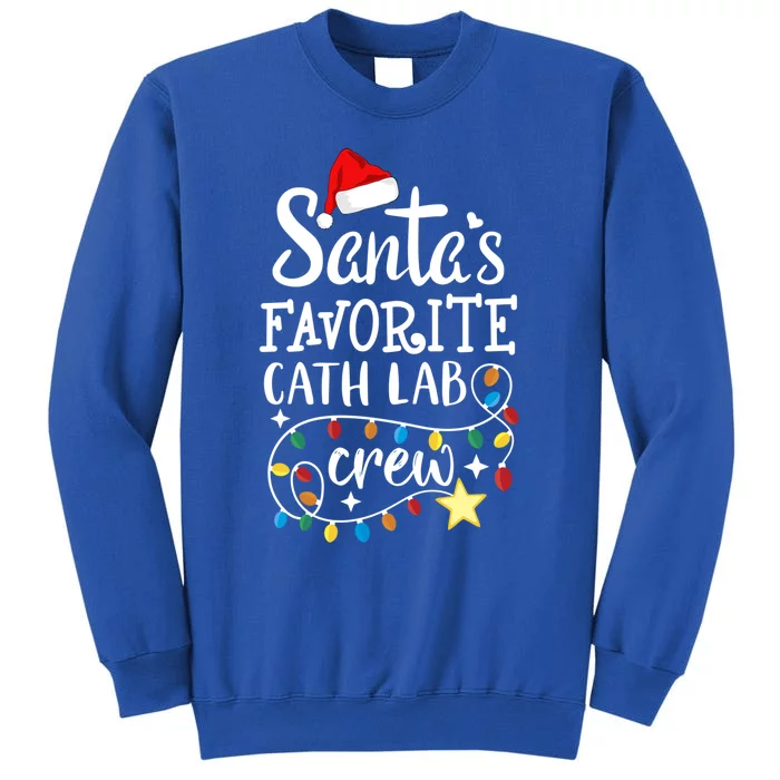 Santa's Favorite Cath Lab Crew Christmas Cath Laboratory Great Gift Sweatshirt