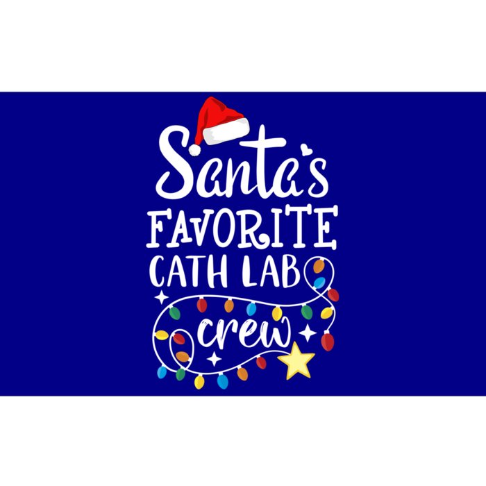 Santa's Favorite Cath Lab Crew Christmas Cath Laboratory Great Gift Bumper Sticker