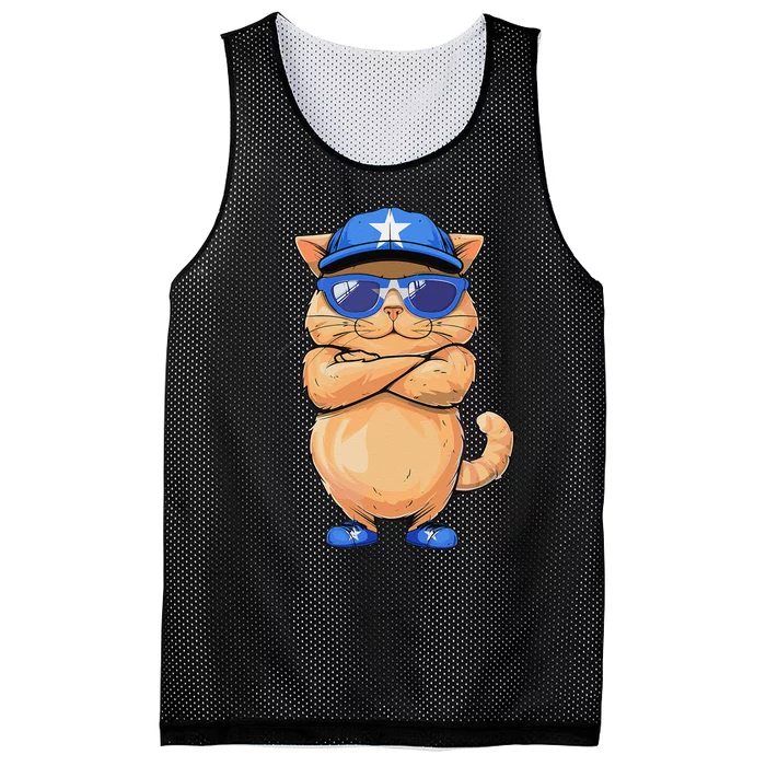 Somalian Flag Cat Mom Souvenirs Products Kitten Somalia Mesh Reversible Basketball Jersey Tank