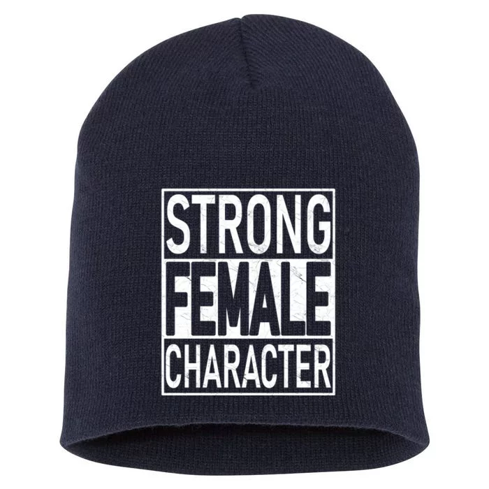 Strong Female Character Short Acrylic Beanie