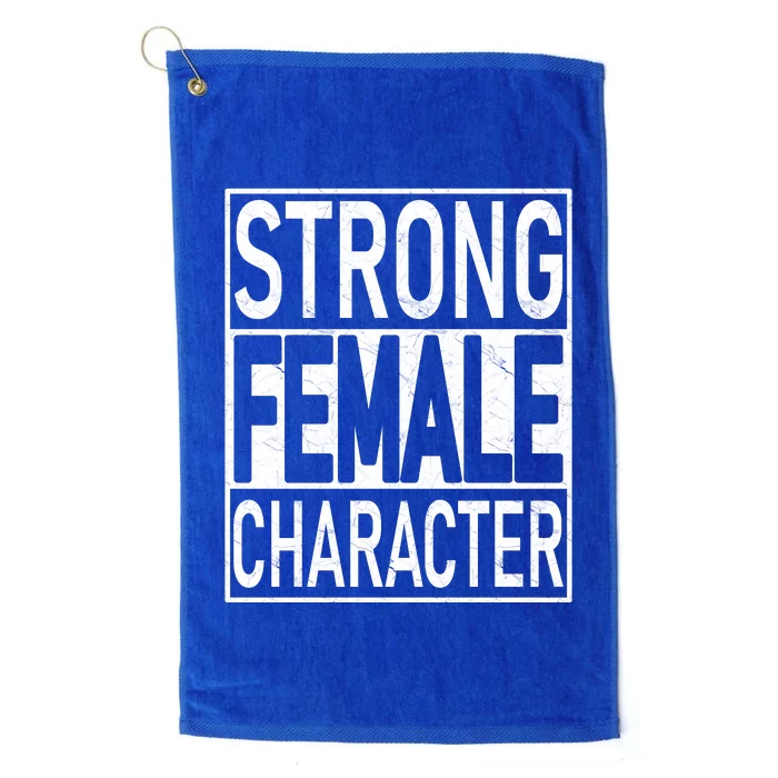 Strong Female Character Platinum Collection Golf Towel