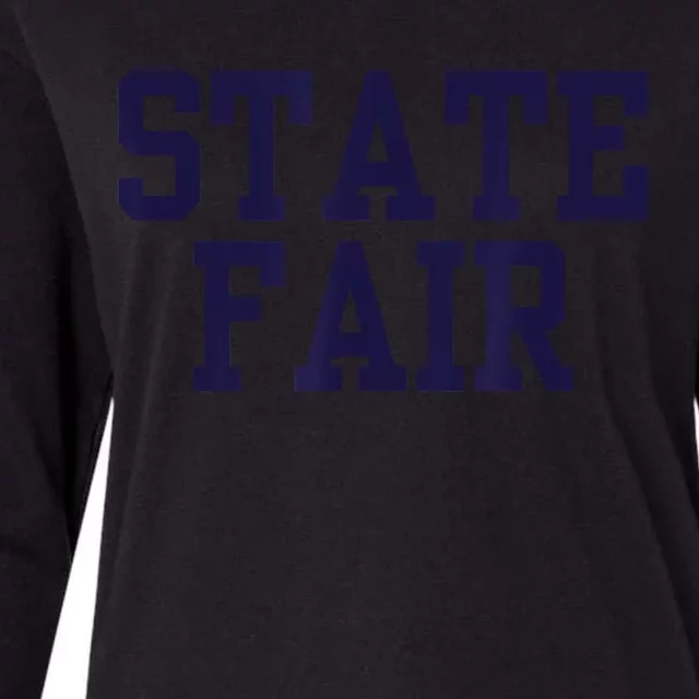 State Fair Community College 02 Womens Cotton Relaxed Long Sleeve T-Shirt