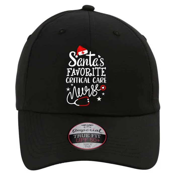 Santas Favorite Critical Care Nurse Merry Christmas Nurse Funny Gift The Original Performance Cap