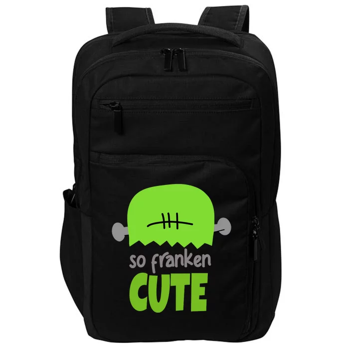 So Franken Cute Frankenstein Halloween Impact Tech Backpack