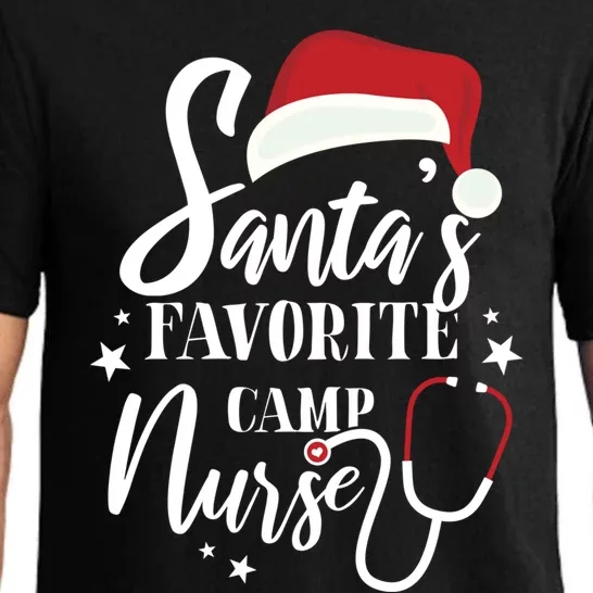 Santa Favorite Camp Nurse Outfit Funny Cute Xmas Gift Pajama Set