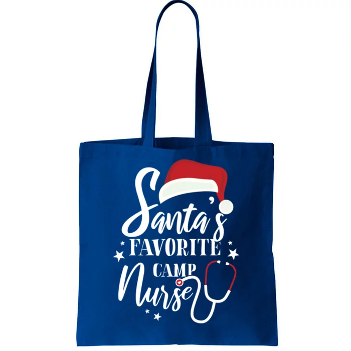 Santa Favorite Camp Nurse Outfit Funny Cute Xmas Gift Tote Bag