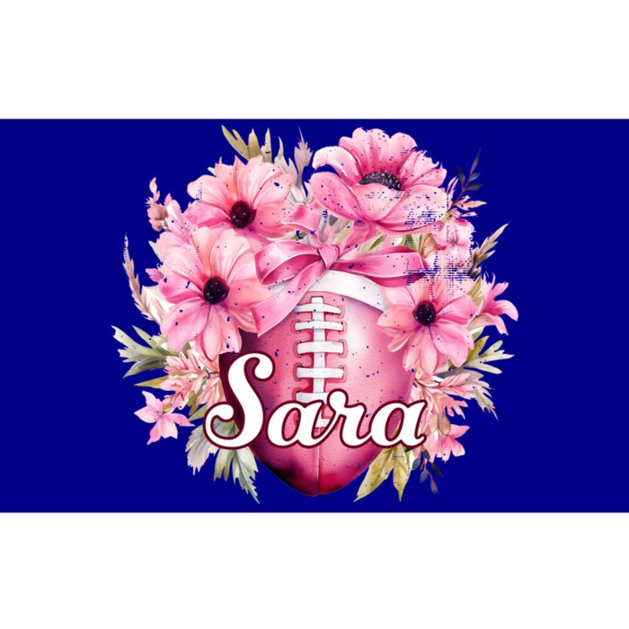 Sara Football Custom Name Great Gift Bumper Sticker