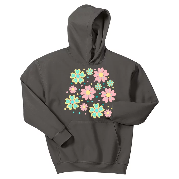 Spring Flower Cute Gift Kids Hoodie