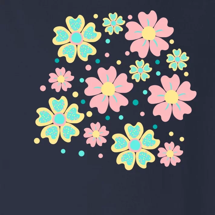 Spring Flower Cute Gift Toddler Long Sleeve Shirt