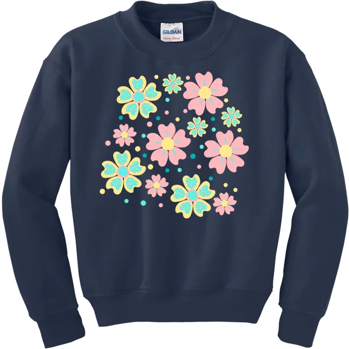 Spring Flower Cute Gift Kids Sweatshirt