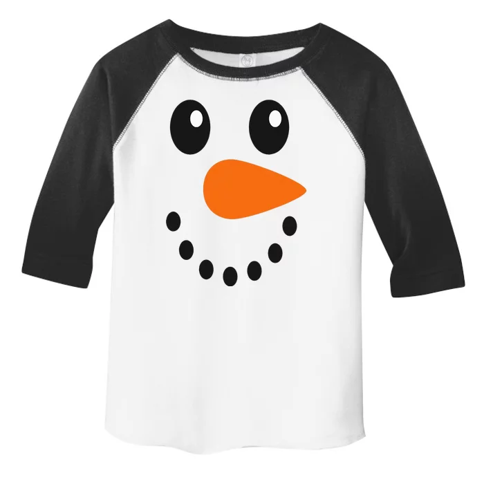 Snowman Face Costume Become a Snowman Toddler Fine Jersey T-Shirt