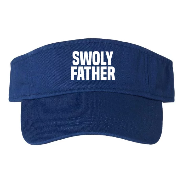 Swoly Father Cool Gift Novelty Fitness Cool Gift Father's Day Gift Idea Valucap Bio-Washed Visor