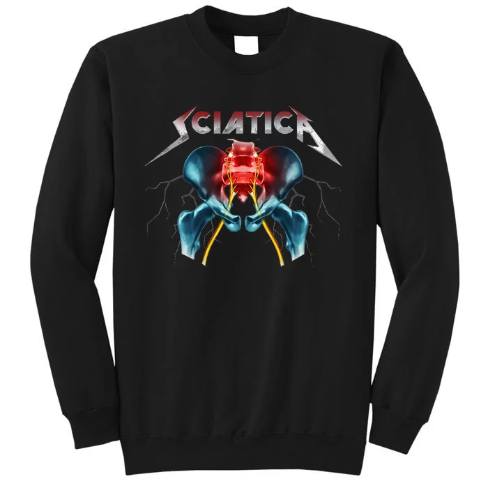 Sciatica Funny Chiropractor Spine Orthopedic Sweatshirt