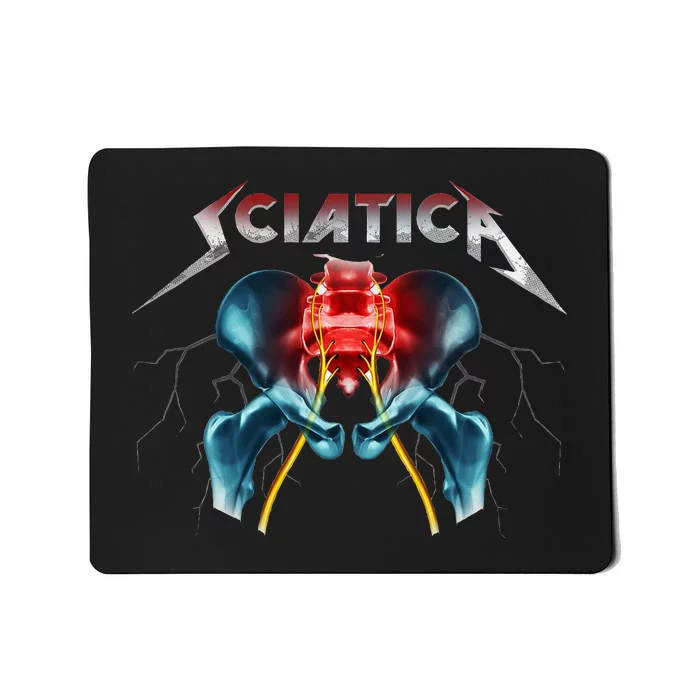 Sciatica Funny Chiropractor Spine Orthopedic Mousepad