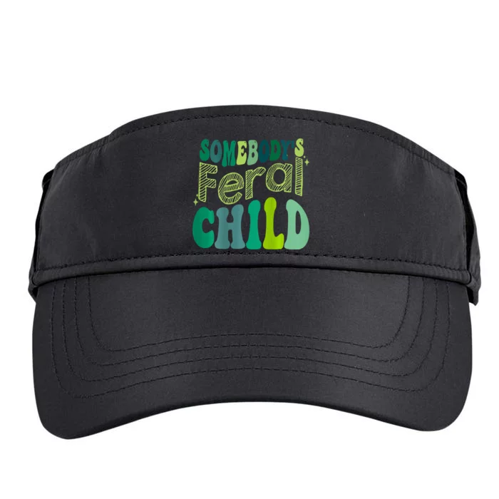 Somebodys Feral Child Adult Drive Performance Visor