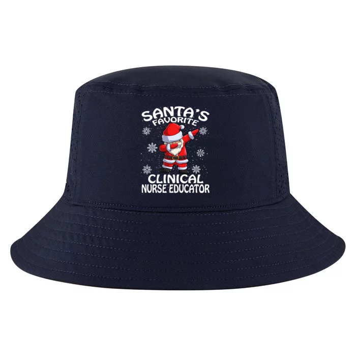 SantaS Favorite Clinical Nurse Educator Christmas Gift Cool Comfort Performance Bucket Hat