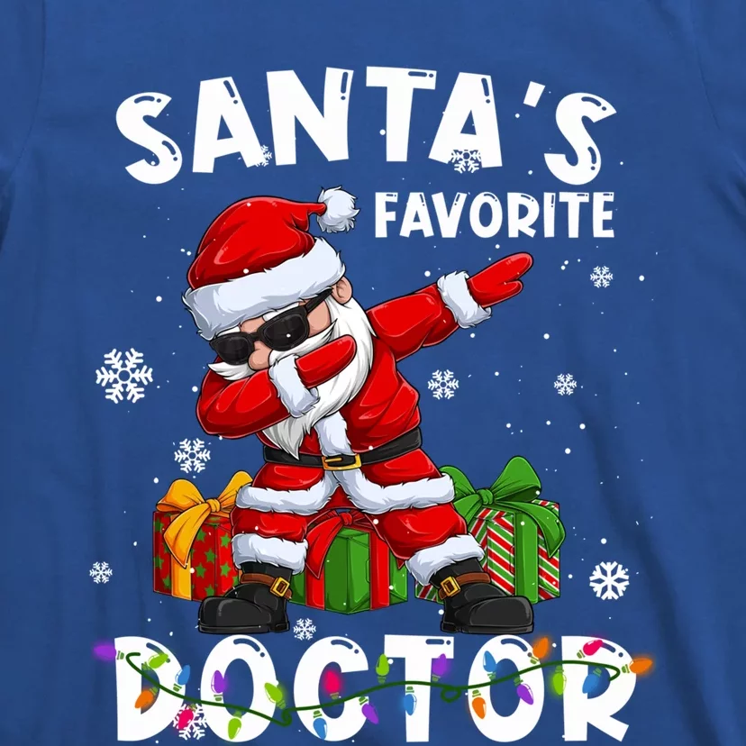 SantaS Favorite Doctor Family Matching Group Christmas Gift T-Shirt