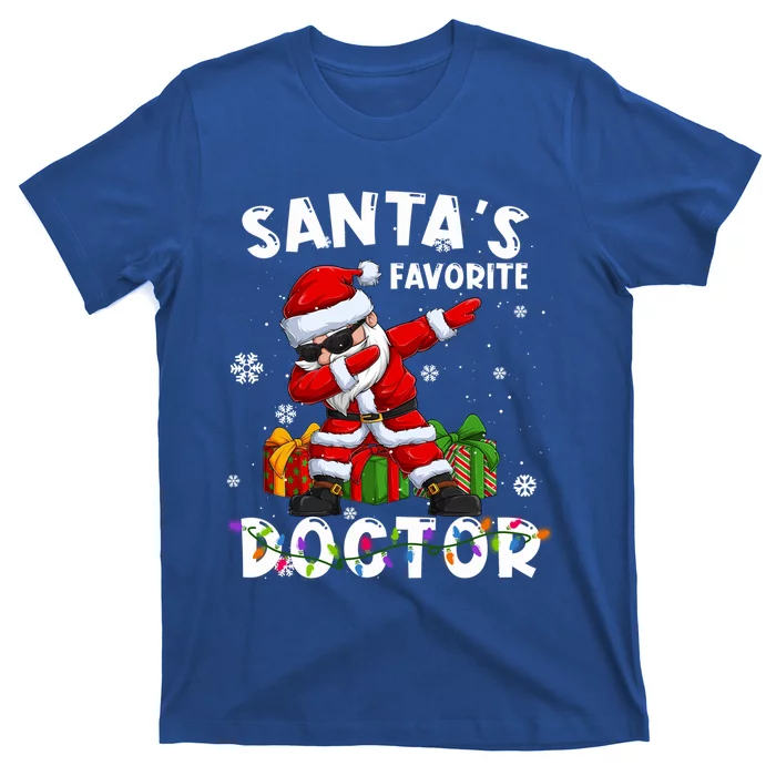 SantaS Favorite Doctor Family Matching Group Christmas Gift T-Shirt