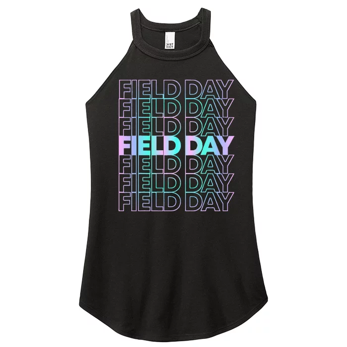 School Field Day Women’s Perfect Tri Rocker Tank