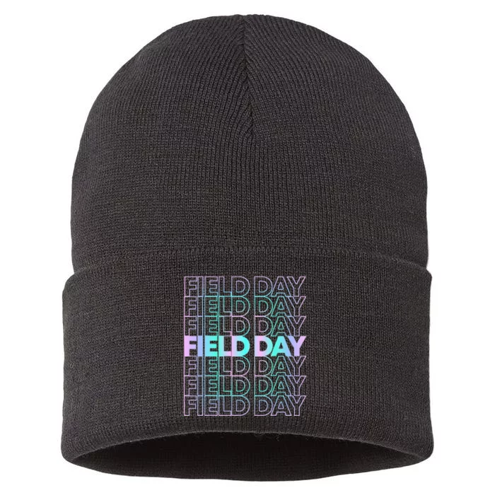 School Field Day Sustainable Knit Beanie