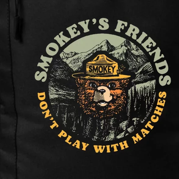 Smokeys Friends Dont Play With Matches Daily Commute Backpack