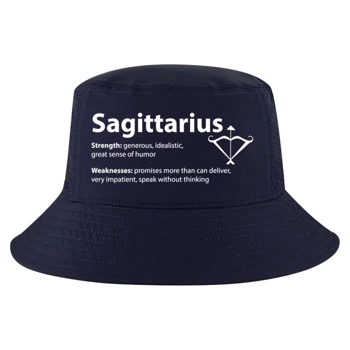 Sagittarius Facts Definition Birthday Horoscope Zodiac Sign Gift Cool Comfort Performance Bucket Hat