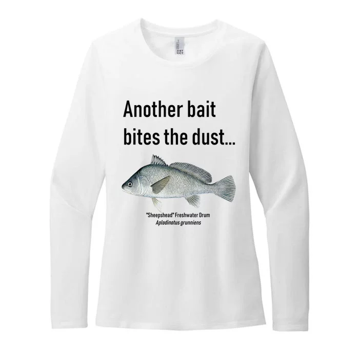 Sheepshead Freshwater Drum Womens CVC Long Sleeve Shirt