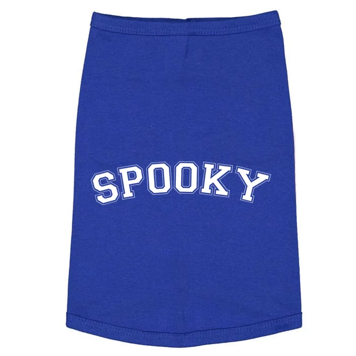 Spooky Front Design Gift Doggie Tank