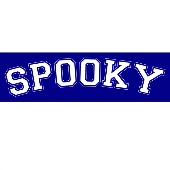 Spooky Front Design Gift Bumper Sticker