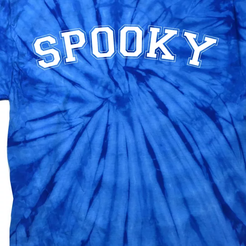 Spooky Front Design Gift Tie-Dye T-Shirt