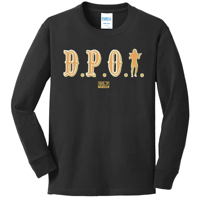 San Francisco Dpoy 957 The Game Kids Long Sleeve Shirt