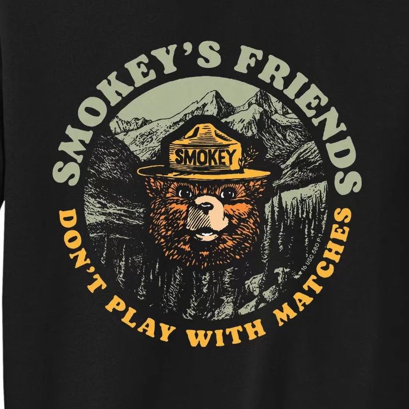 SmokeyS Friends DonT Play With Matches Retro Sweatshirt