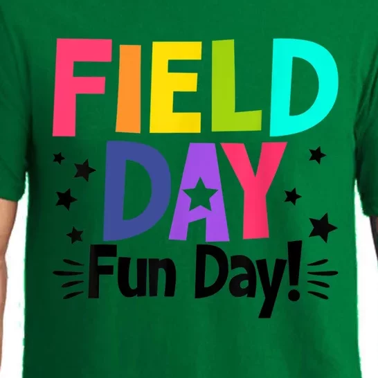 School Field Day Fun Day Funny Teacher Field Day Cute Gift Pajama Set