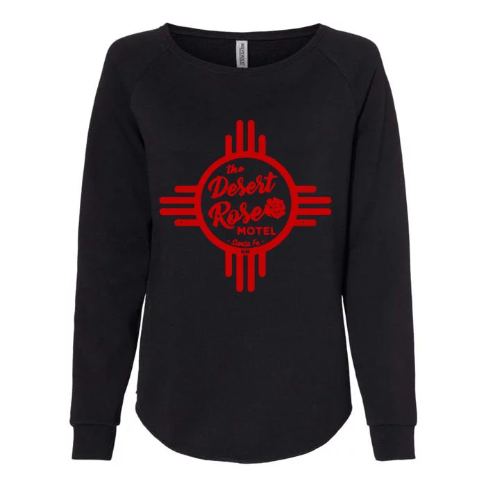 Santa Fe Desert Rose Womens California Wash Sweatshirt