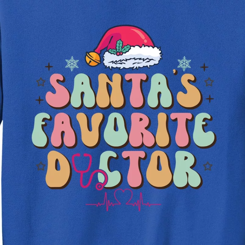 Santas Favorite Doctor Christmas Festive Holiday Gift Sweatshirt