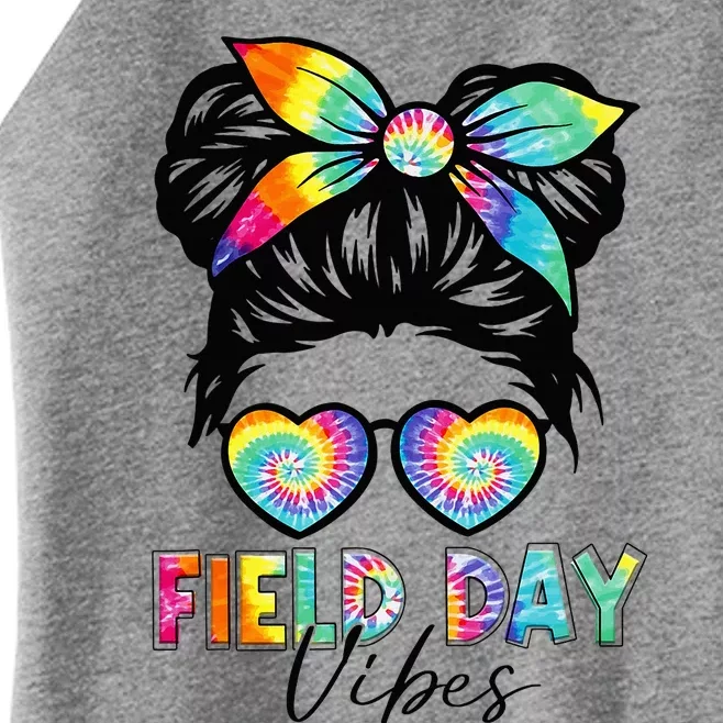 School Field Day Fun Tie Dye Field Day 2023 Women’s Perfect Tri Rocker Tank