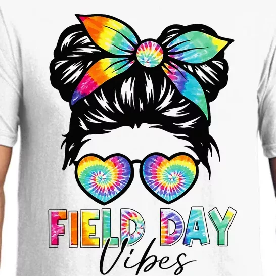 School Field Day Fun Tie Dye Field Day 2023 Pajama Set