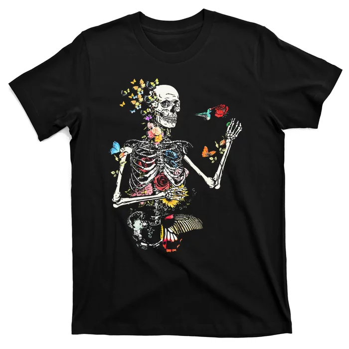 Spooky Floral Decor for Halloween T-Shirt