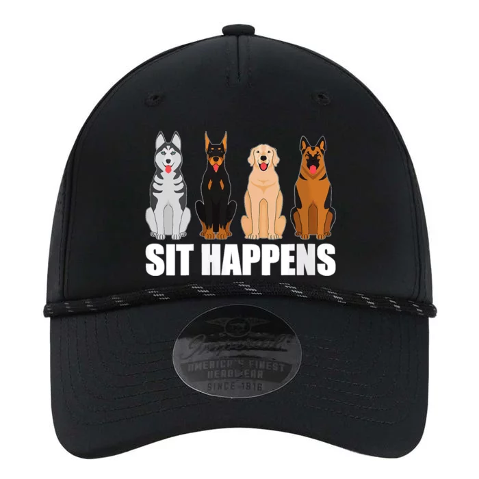 S Funny Dog Training Art For Dog Lover Puppy Pet V Neck Performance The Dyno Cap