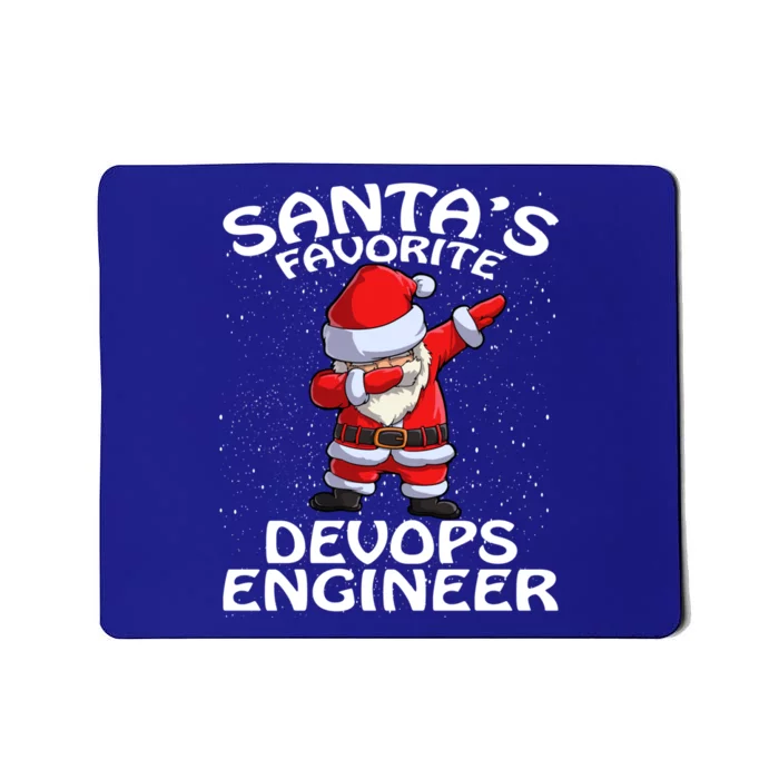 SantaS Favorite Devops Engineer Christmas Gift Mousepad