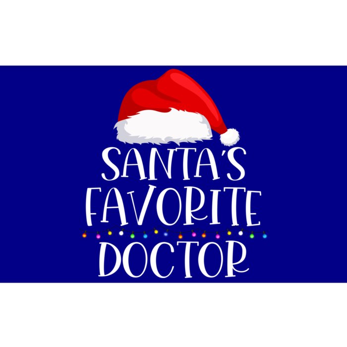 SantaS Favorite Doctor Christmas Family Santa Claus Xmas Gift Bumper Sticker