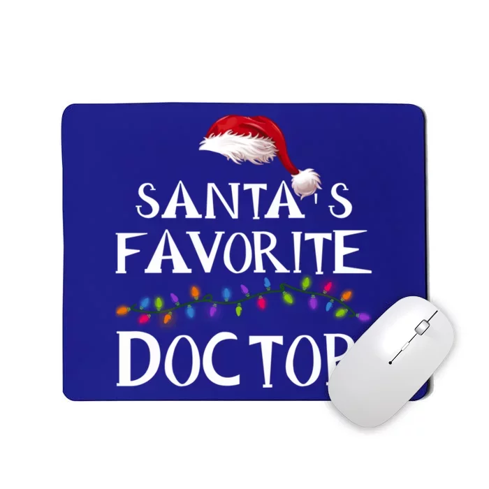 SantaS Favorite Doctor Family Matching Christmas Sweater Gift Mousepad