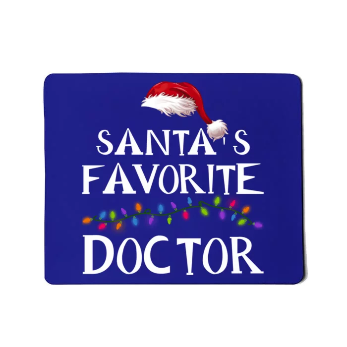 SantaS Favorite Doctor Family Matching Christmas Sweater Gift Mousepad