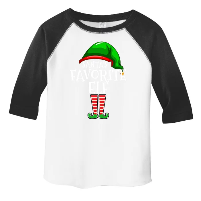 SantaS Favorite Elf Group Matching Family Christmas Gift Toddler Fine Jersey T-Shirt