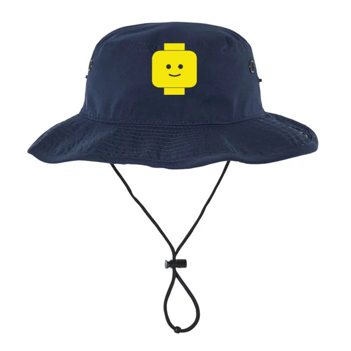 Smily Face Expression Lego Head Legacy Cool Fit Booney Bucket Hat