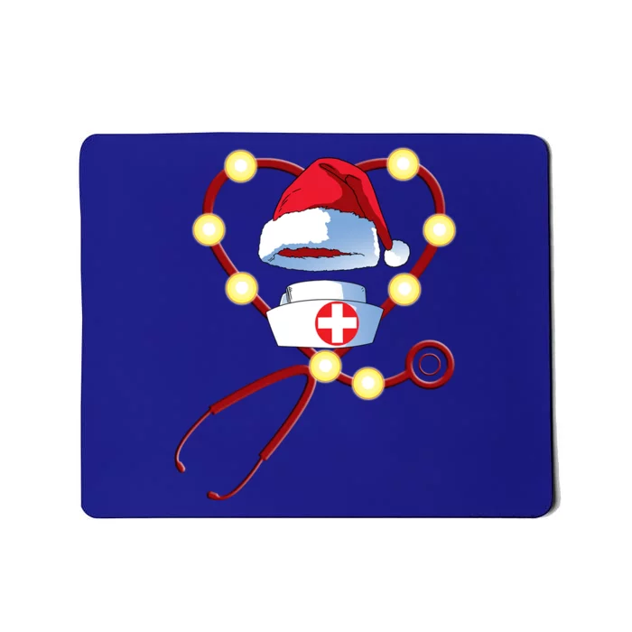 Santas Favorite Er Nurse Merry Christmas Celebration Great Gift Mousepad