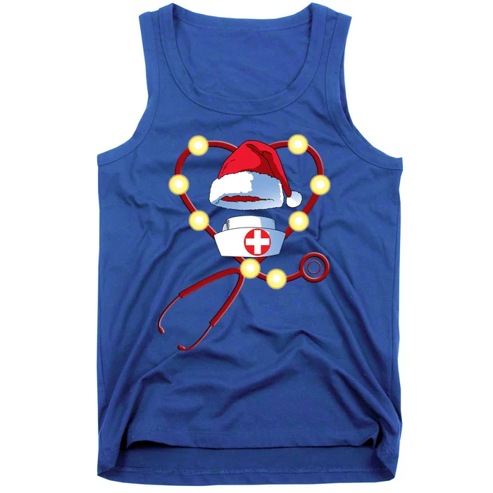 Santas Favorite Er Nurse Merry Christmas Celebration Great Gift Tank Top