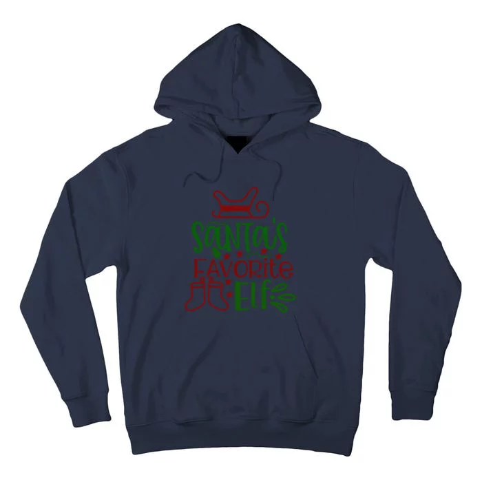 Santa's Favorite Elf Tall Hoodie